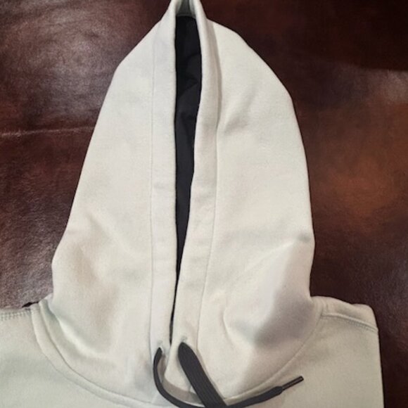 NWOT Hollister California Embroidered Turquoise Light Green Hoodie Pullover - Picture 6 of 10